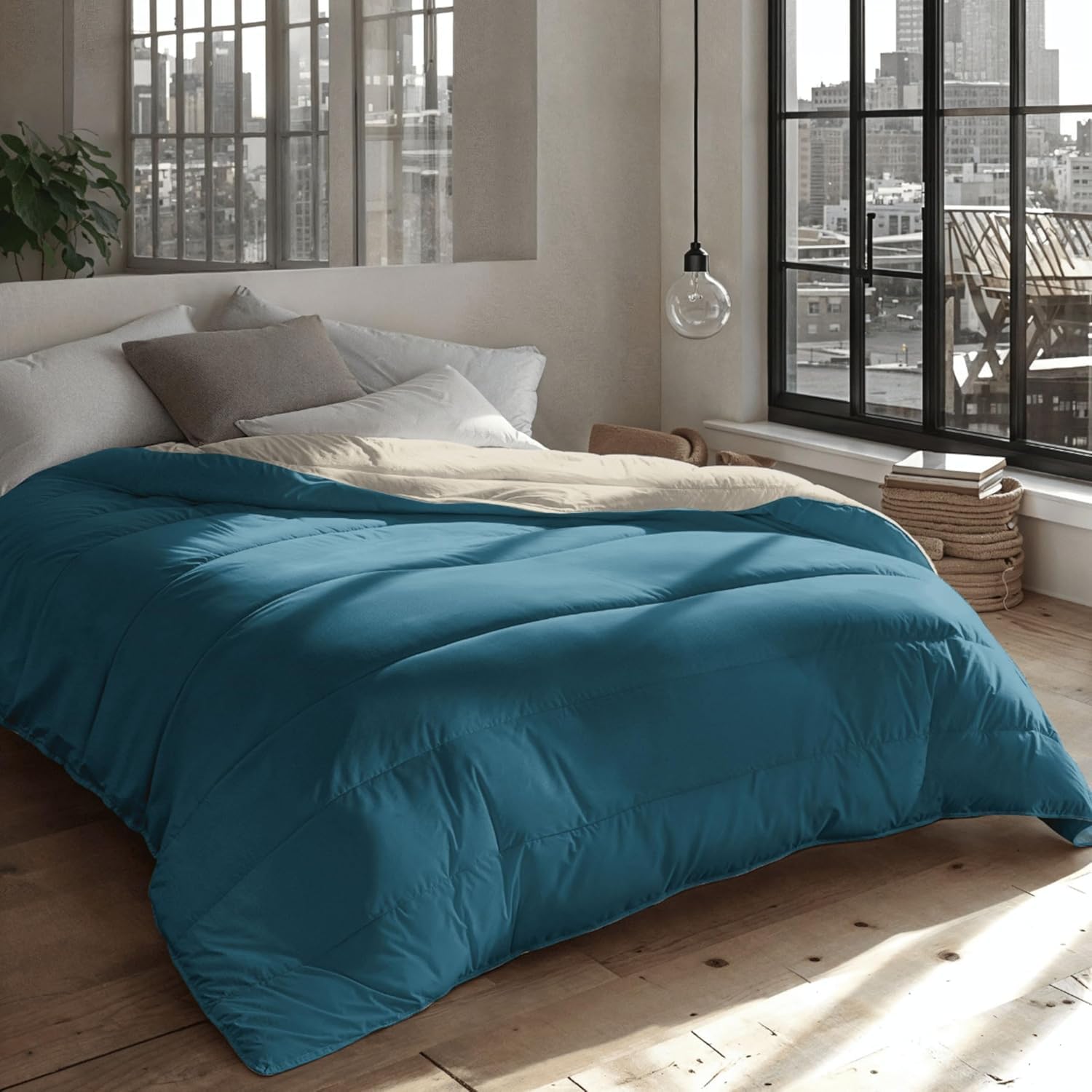 Zelesta Royalbed Couette 135 x 200 cm (4 Saisons) | Anti-Allergénique | Lavable sans housse | Comfor 2023 | Couette Hive